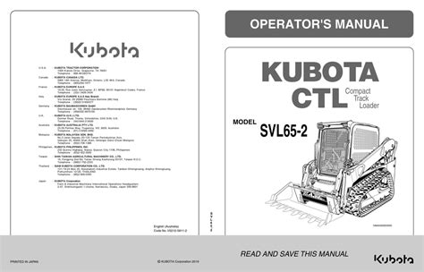 kubota svl65 manual